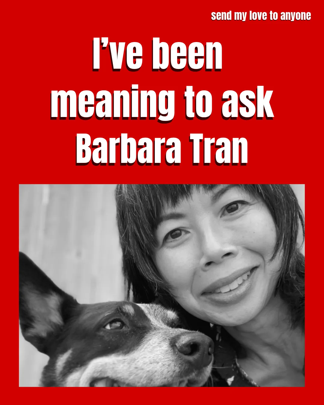 I've been meaning to ask you